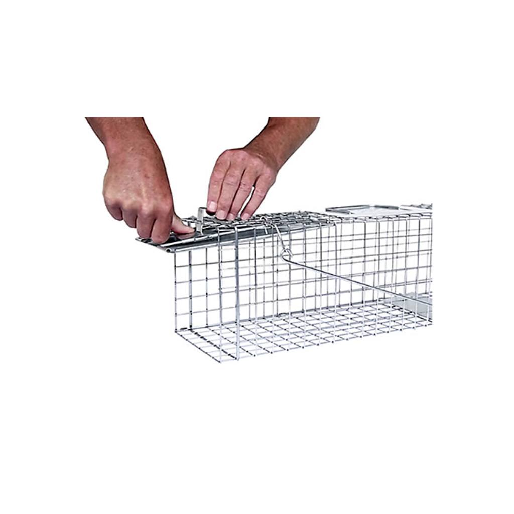 Pro Squirrel, Skunk, Rabbit Trap 1 Spring Door 24x7x7"