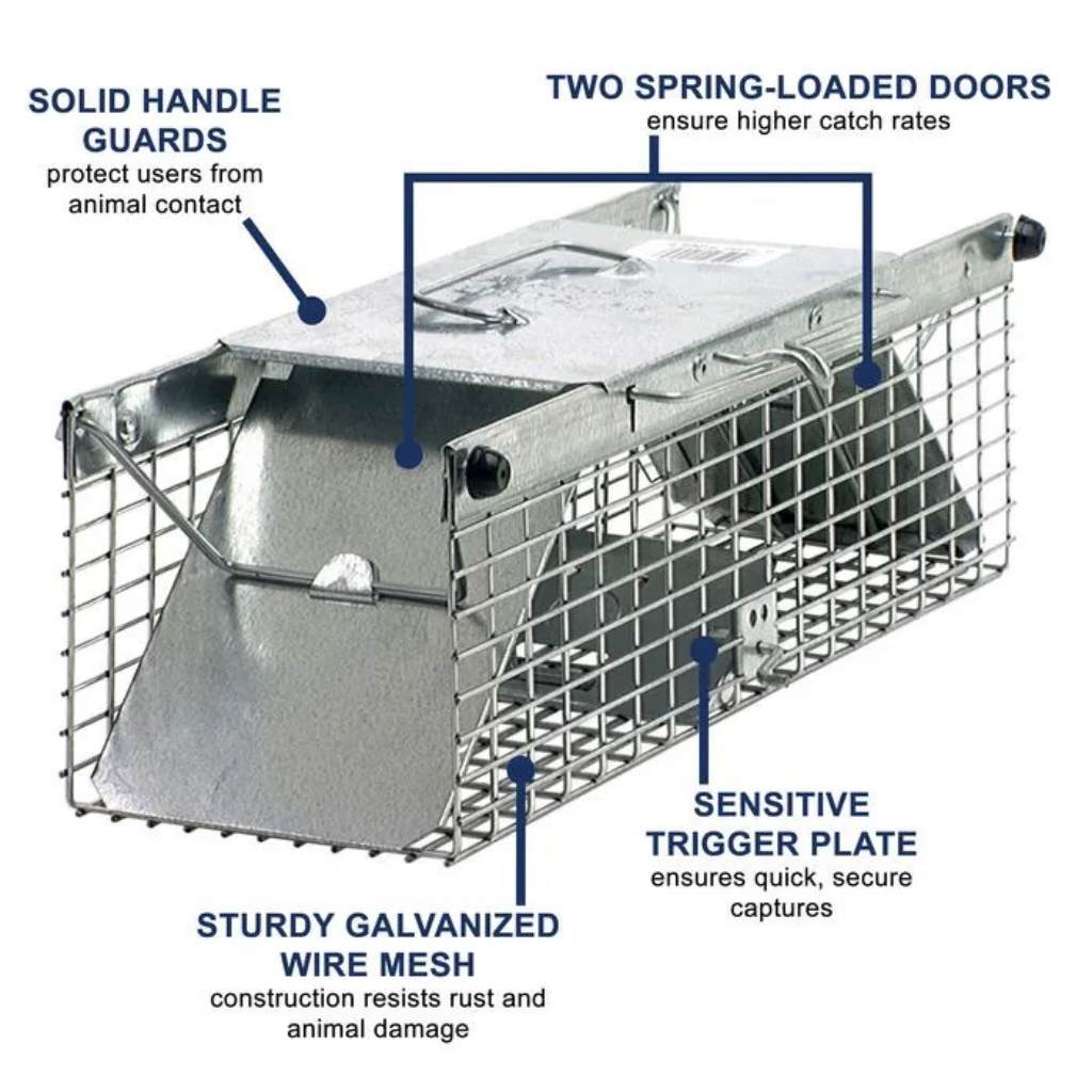 Squirrel Trap Small 2-Door Animal Trap