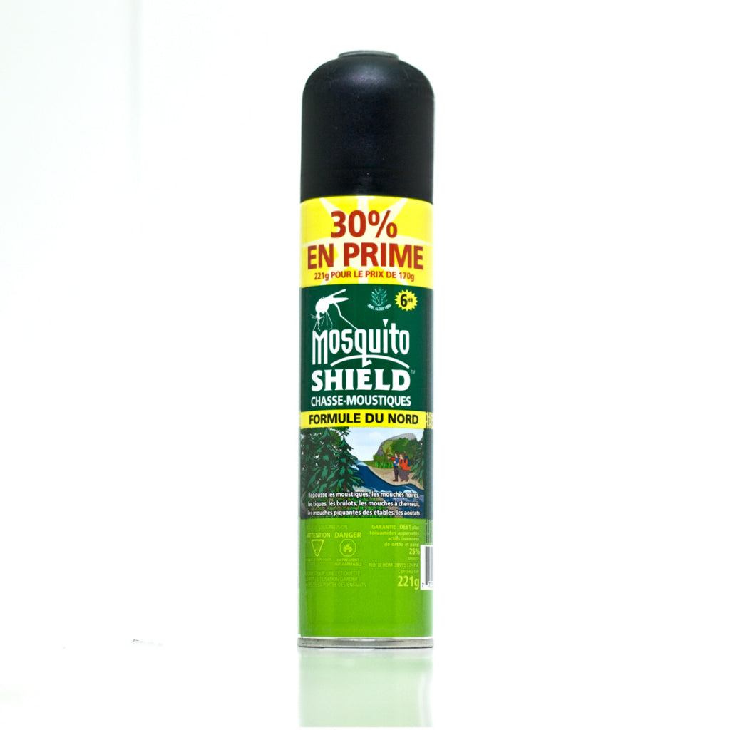 Mosquito Shield Northern Formula - Aerosol (25% Deet) 221g