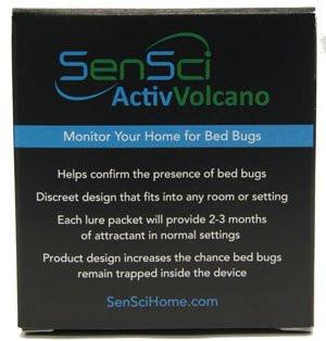 SenSci Volcano Bed Bug Detector - Bed Bug SOS