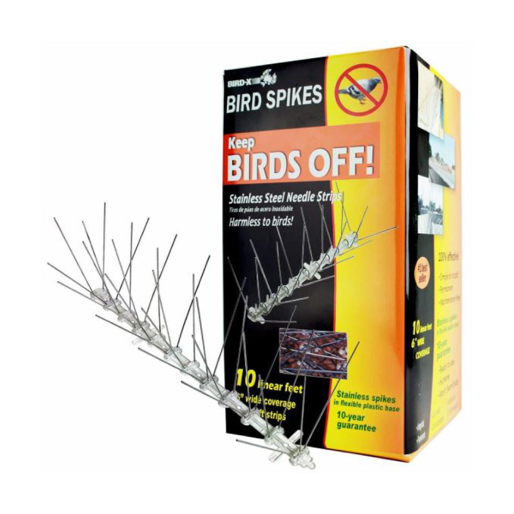 Bird Spikes Stainless Steel 10' (Sts-10-R-C)