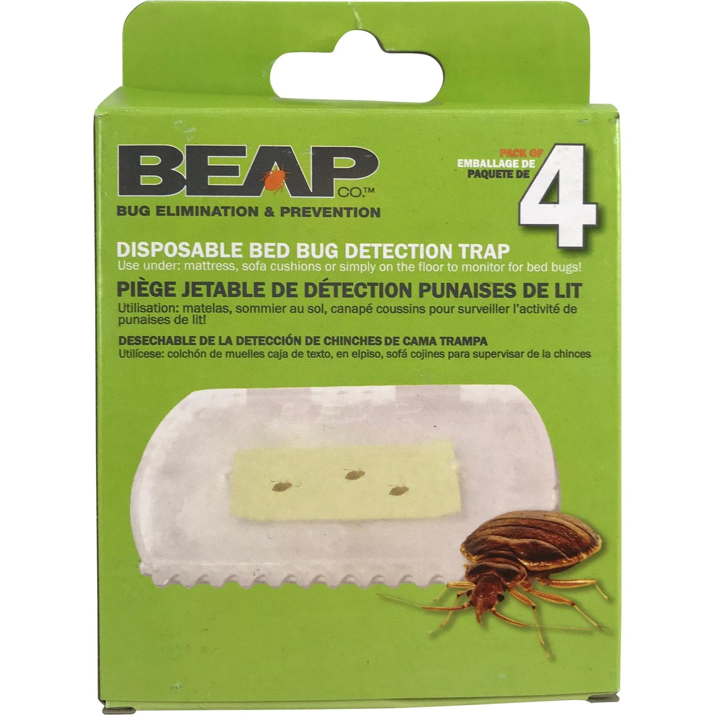 Disposable Bed Bug Detection Trap - Bed Bug SOS