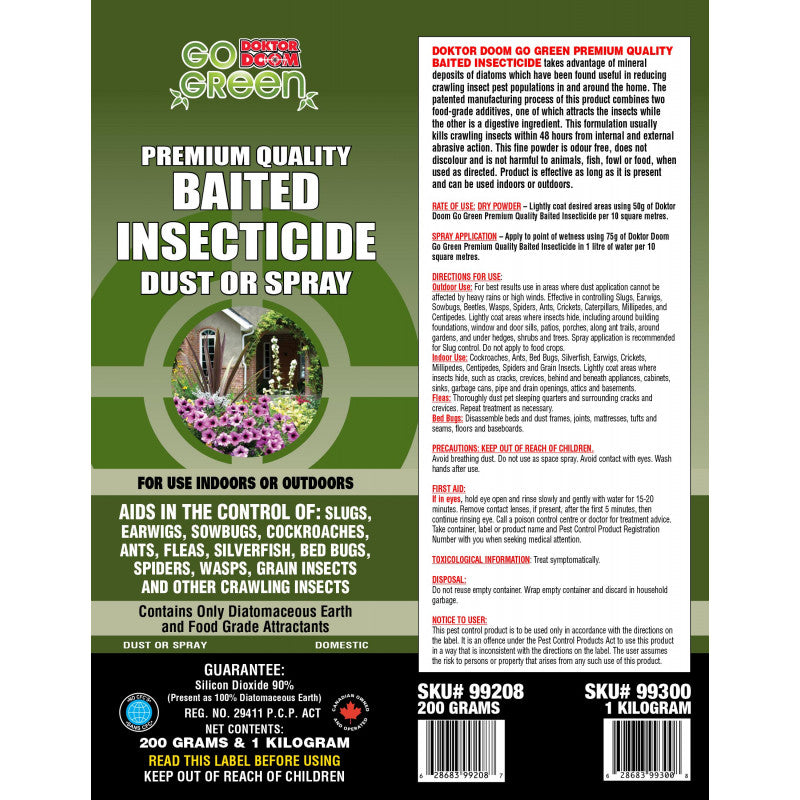 GoGreen Diatomaceous Earth Baited 200 g