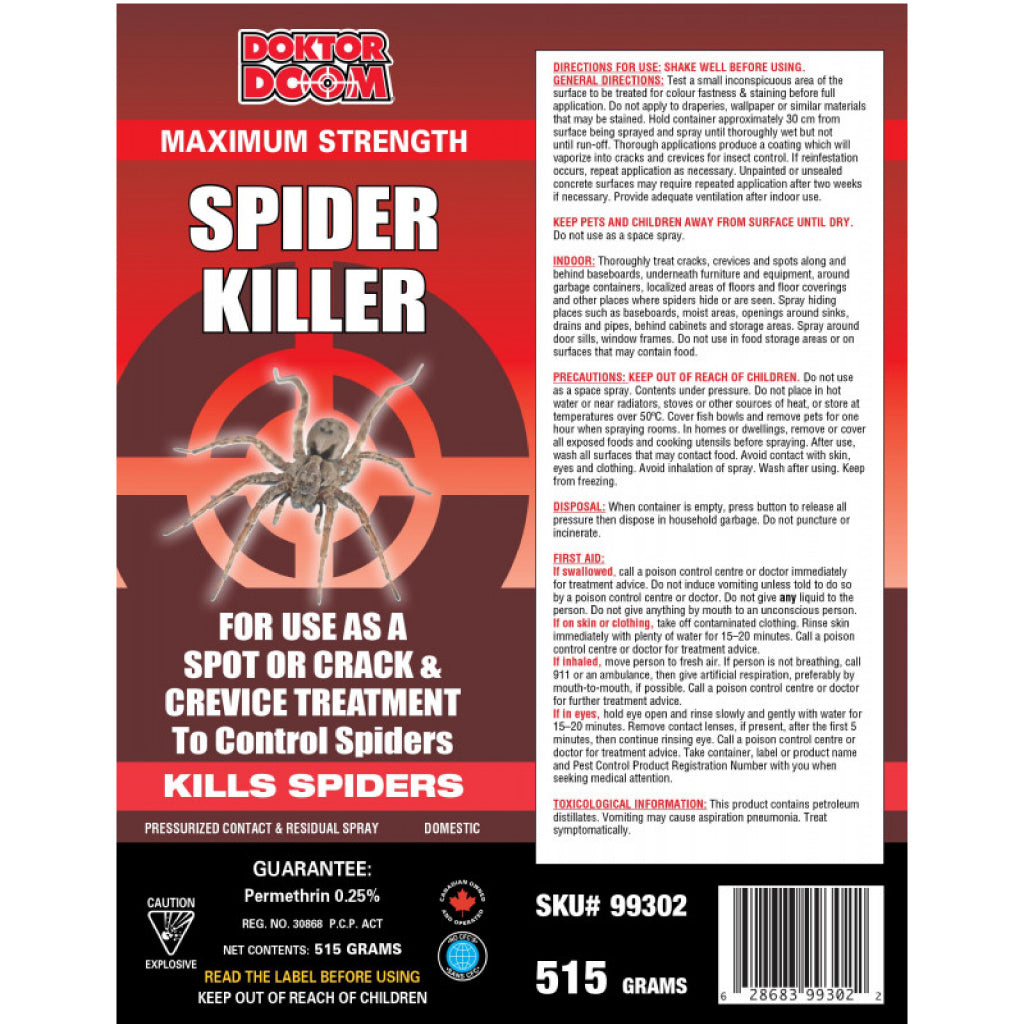 Max Strength Spider Killer 515 g
