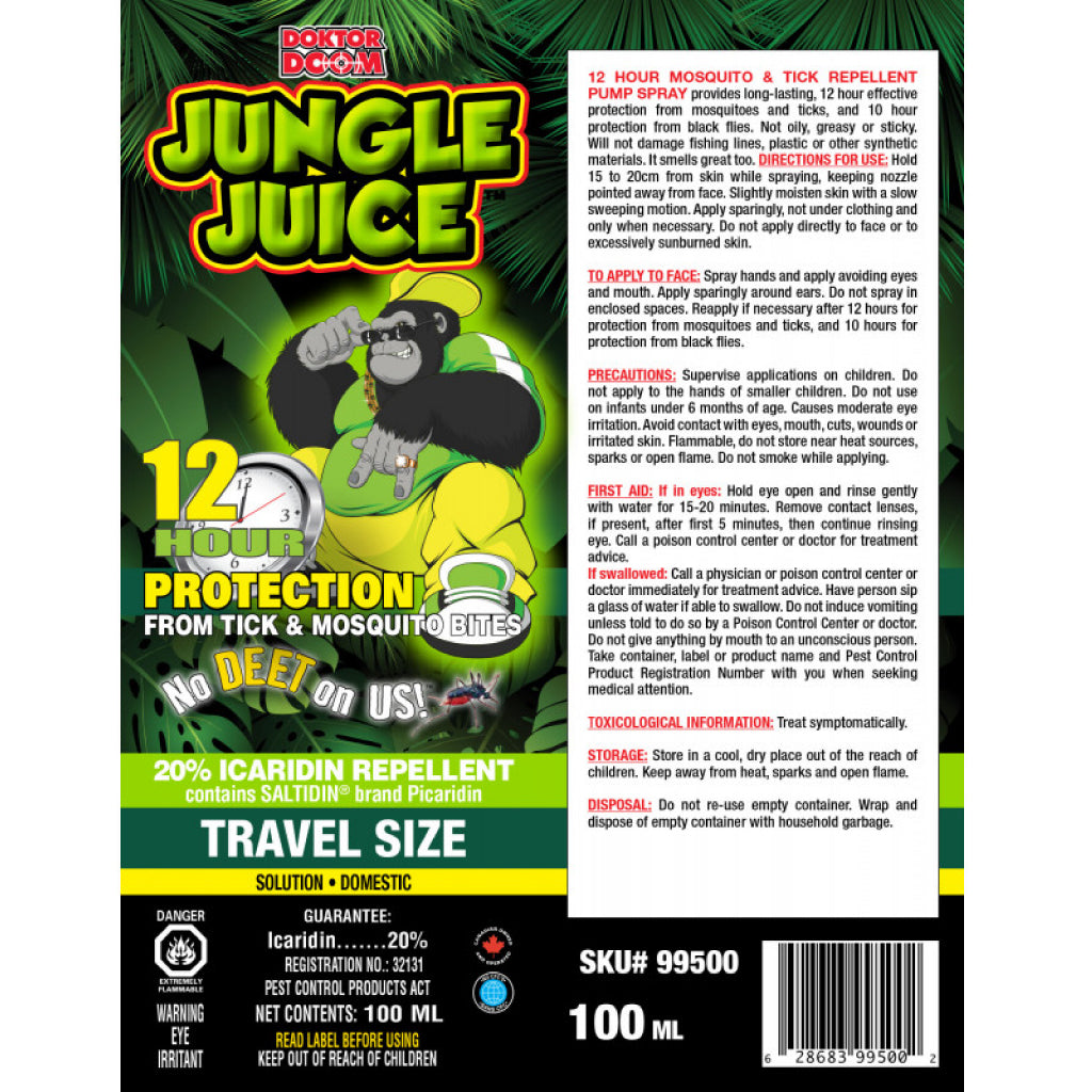 Mosquito & Tick Jungle Juice Repellent 100ml