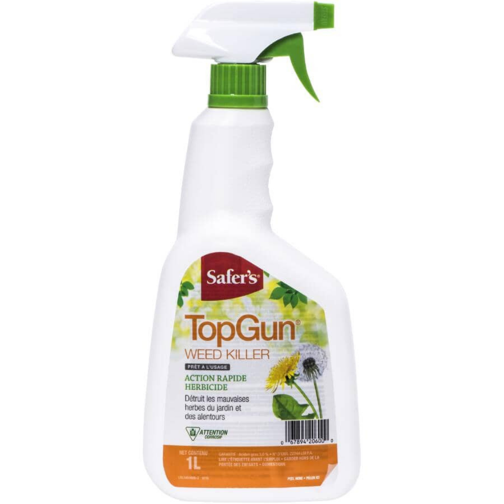 SAFERS TOPGUN Désherbant Prêt à l'Emploi 1L