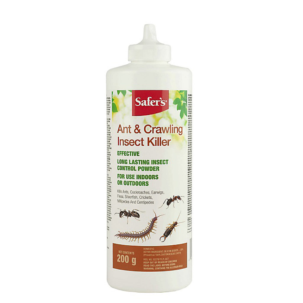Safers Destructeur de fourmis et d'insectes rampants 200 g