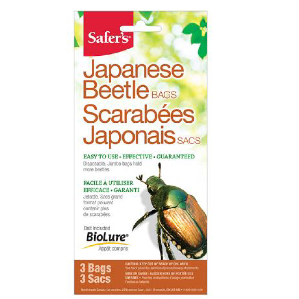 Safers Scarabée japonais 3 sacs de recharge