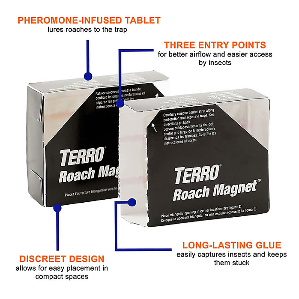 Terro Roach Magnet 12Pk