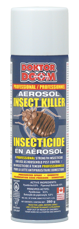 Professional Doktor Doom Professional Aerosol Insect Killer - 350g