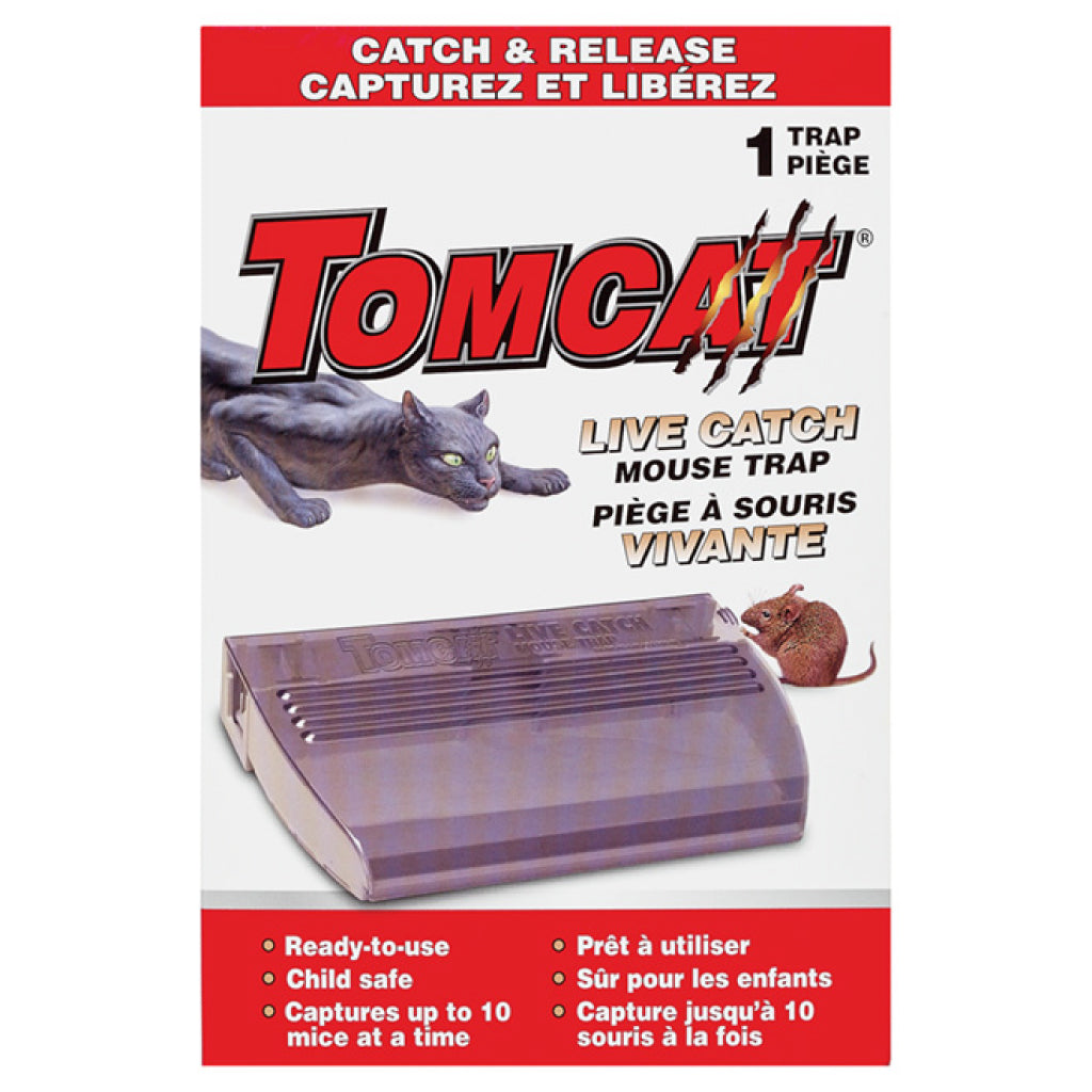Tomcat Single Live Catch Mouse Trap