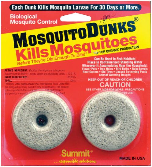 Dunks de moustiques