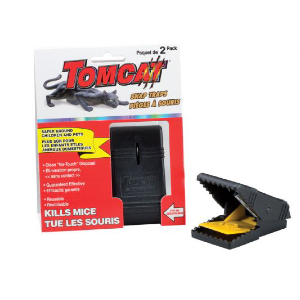 Tomcat Mouse Snap Traps 2-Pack