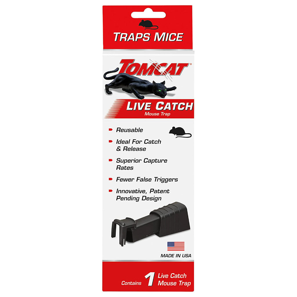 Tomcat Single Live Catch Mouse Trap