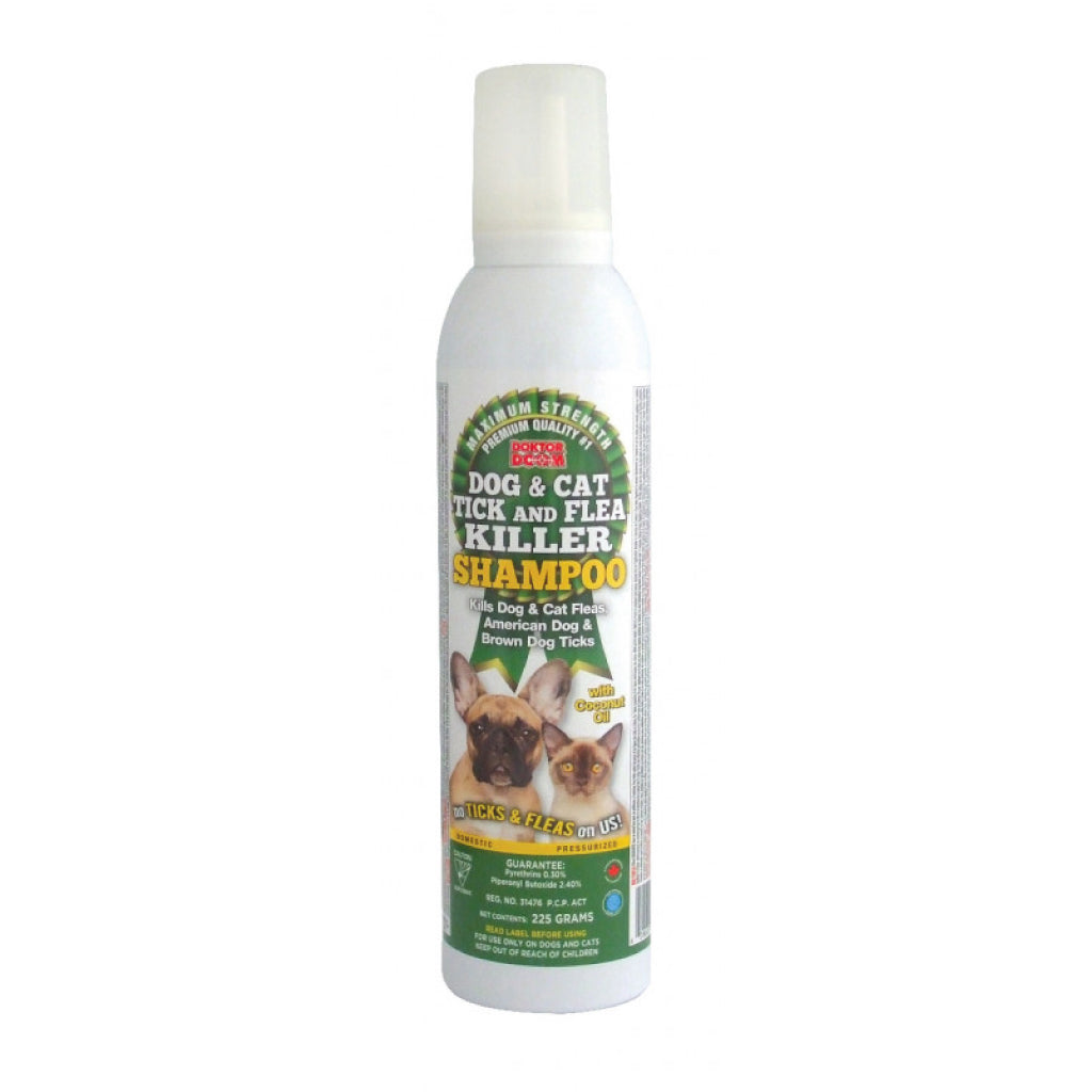 Max Shampooing Tiques et Puces pour chien/chat 225 g