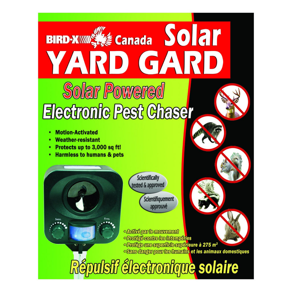 Répulsif antiparasitaire à ultrasons Solar Yard Gard