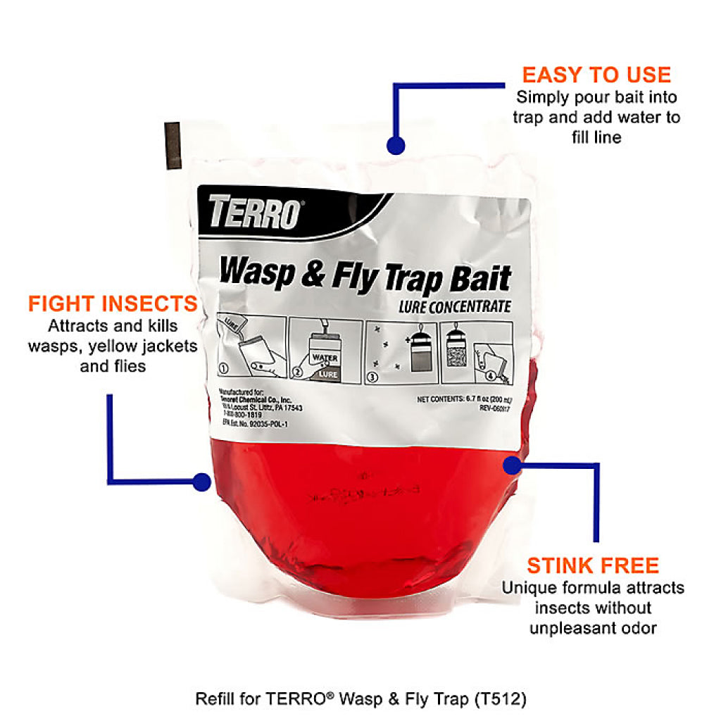 Terro Wasp & Fly Trap Refill
