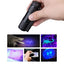 Lumière de détection UV