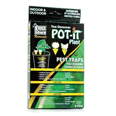 Pot-It Plant Sticky Traps 6cmx6cm (8 Pack)