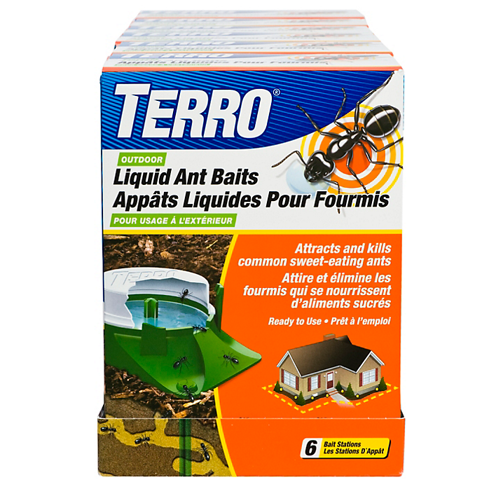 Appâts liquides pour fourmis Terro Outdoor